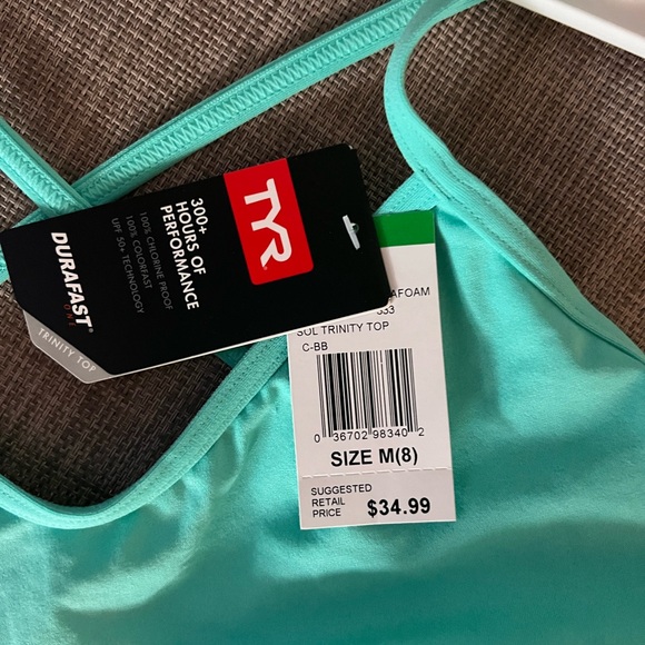 Tyr Competitive Two Piece Swimsuit (10 bottom/8 top) - Picture 2 of 6
